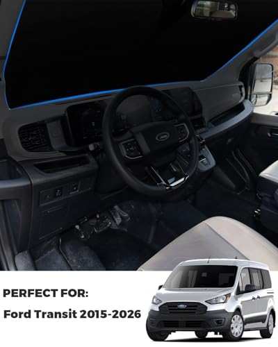 Foldable Front Windshield Sun Shade fit for Ford Transit 2015