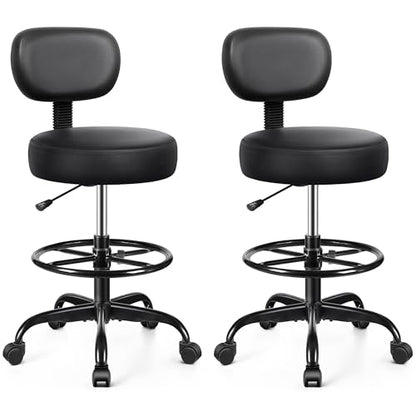 Drafting Chair with Backrest