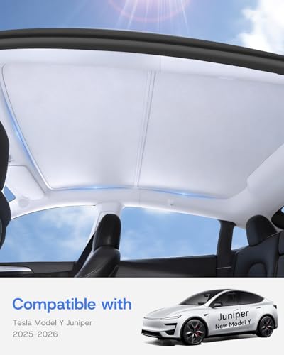 2026 Upgrade Sunshade Roof for Tesla Model Y Juniper (2 Count)