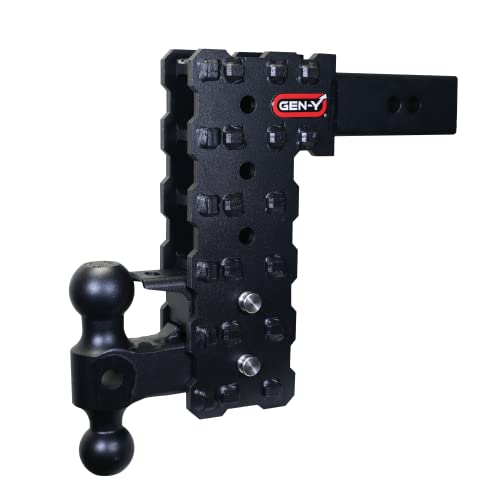Solid Shank Adjustable Tow Hitch with Dual