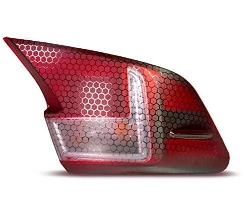 Honeycomb Matte Smoke Taillight Tint Bulk Vinyl Roll