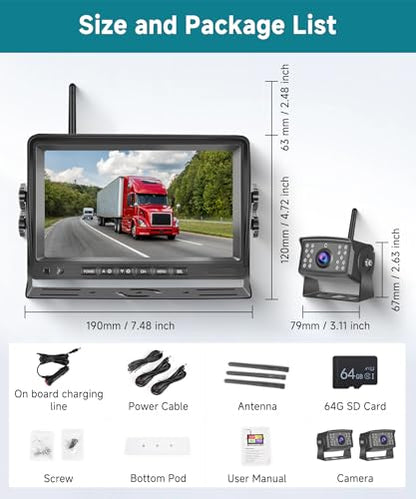 Wireless Backup Camera for RV