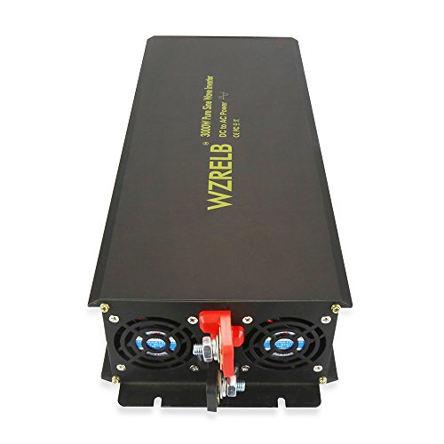 Power Inverter 3000W Pure Sine Wave Inverter 24V 120V Dc AC Converter