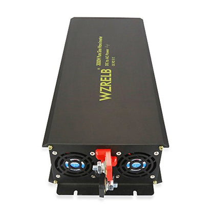 Power Inverter 3000W Pure Sine Wave Inverter 24V 120V Dc AC Converter