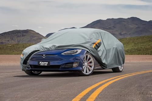 Waterproof Heavy Duty Car Cover Custom Fit Tesla Model S