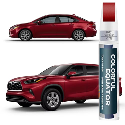 3T3 Ruby Flare Pearl Car Touch Up Paint for Toyota OEM Color Match