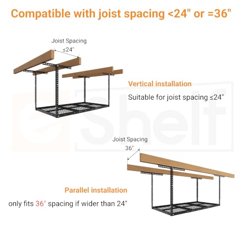 3x6ft Overhead Ceiling Garage Storage Rack