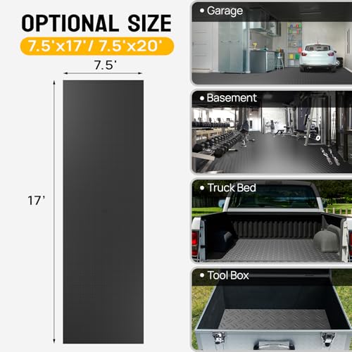 7.5 x 17 FT Garage Floor Mat