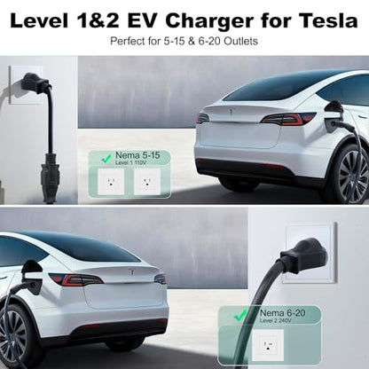 Level 1 2 Tesla Charger 16Amp