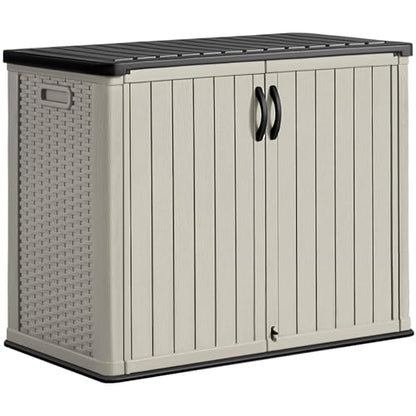 Outdoor Storage Cabinet with Lockable Doors