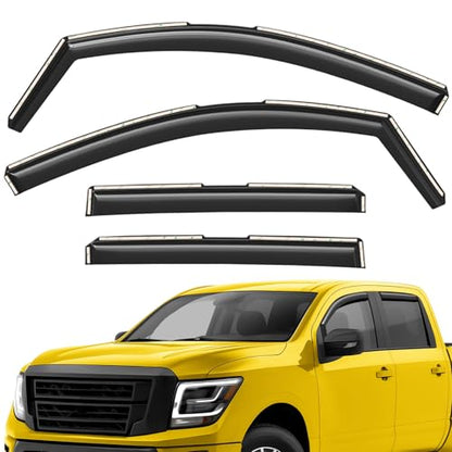 Extra Durable Window Deflectors in (4 Count)