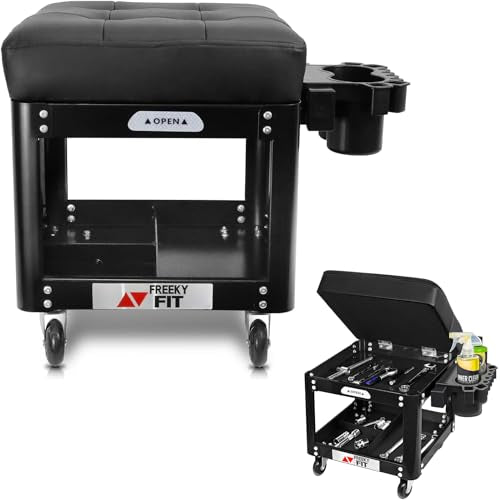 Rolling Creeper Garage Shop Seat for Men