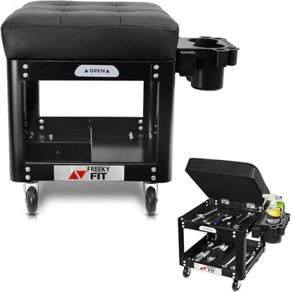 Rolling Creeper Garage Shop Seat for Men