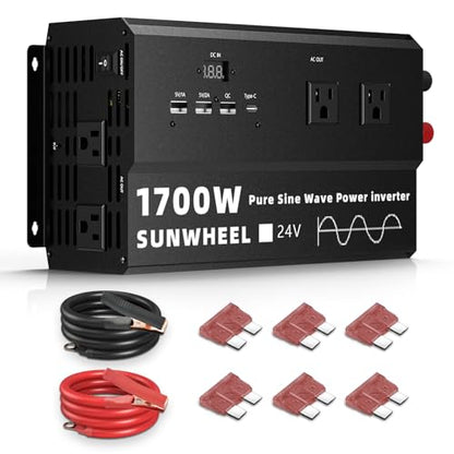1700W 24V Pure Sine Wave Inverter