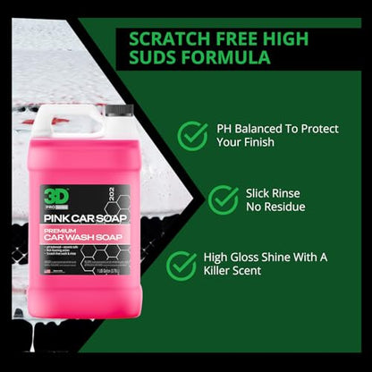 Pink Car Wash Soap (128 Fl Oz)