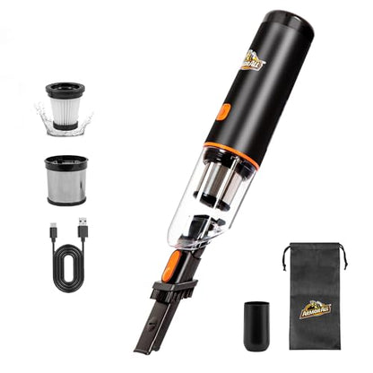 AA07V2 0901 Cordless Car Vacuum Handheld Mini Vacuum Cleaner for Car Interior Home