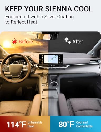 Custom Fit Car Windshield Sun Shade for 2021