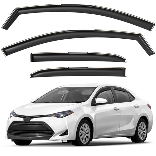 Window Deflectors Smoke Tinted In (4 Count)