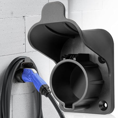 EV Charger Holder SAE J1772 Wall Mount Charging Cable Hanger Organizer