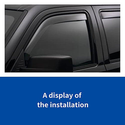 Rain Guards Compatible with Dodge Ram 1500 02