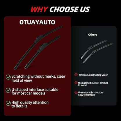 Windshield Wiper Blades Replacement for Mazda CX (3 Count)