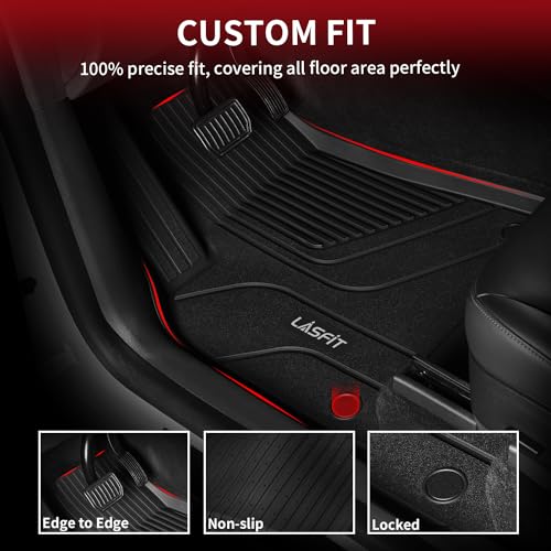 Trunk Mats for Tesla Model X & Plaid 6 Seater