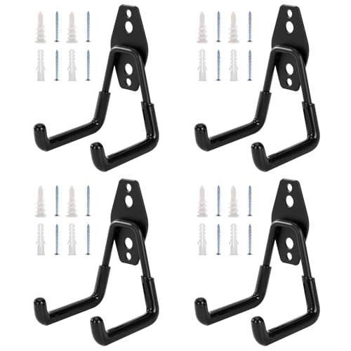 4 Pack Garage Hooks Heavy Duty (4 Count)