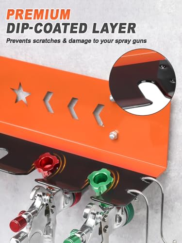 Paint Spray Gun Rack