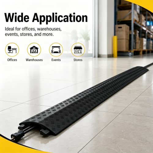 2 Pack 40.5" Cable Ramp 1