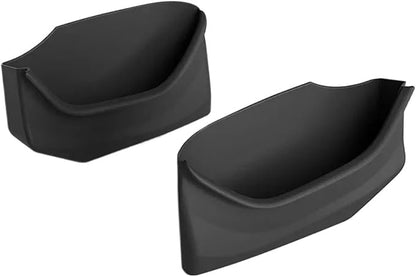 Car Door Storage Box Compatible for Tesla Model 3 Highland 2024 TPE Rear Door All-Inclusive Car Door Slot Storage Pocket Auto Accessories