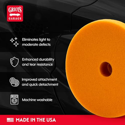 Orange Foam Correcting Pads for Car Polishing and Detailing