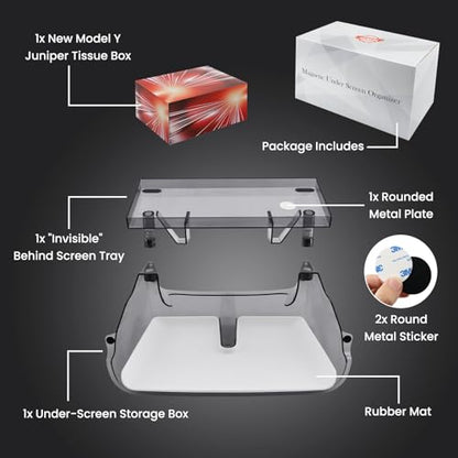 Model Y Juniper & Model Y L Under Screen Storage Organizer 2025