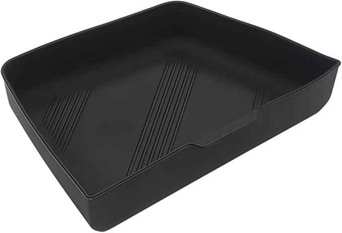 GGCLIMAX Car Organizer Rear Trunk Side Storage Box Compatible with Tesla Model X 2022-2023 Silicone Trunk Organizer Bins Black/Gray 3 Positions: Left Upper/Right/Left Under(Right Black)