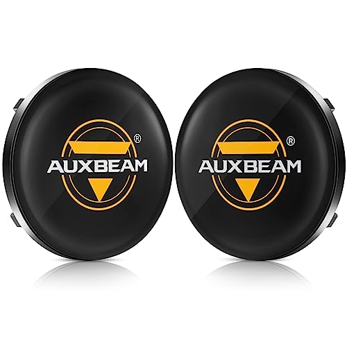 C4 Series 4 Inch Round Black Protective Light Covers (2 Count)
