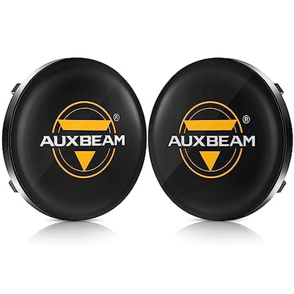 C4 Series 4 Inch Round Black Protective Light Covers (2 Count)