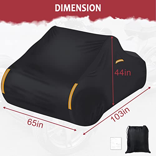 Ryker Cover Waterproof Vent All Weather Protection PU Cover