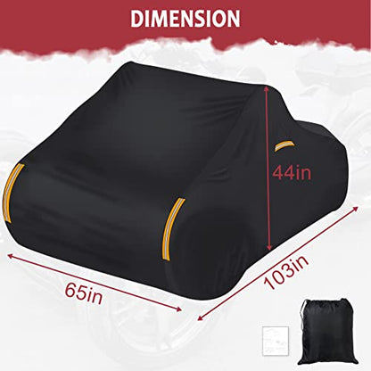 Ryker Cover Waterproof Vent All Weather Protection PU Cover