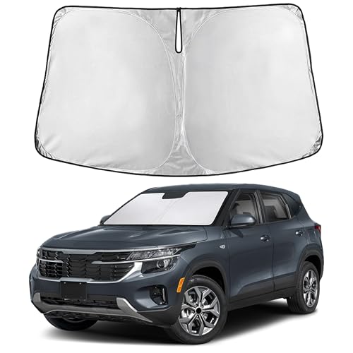 Windshield Sunshade Compatible for Kia Seltos 2021