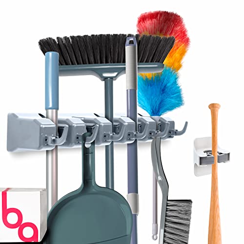 Combo 5 Slot Broom Holder w