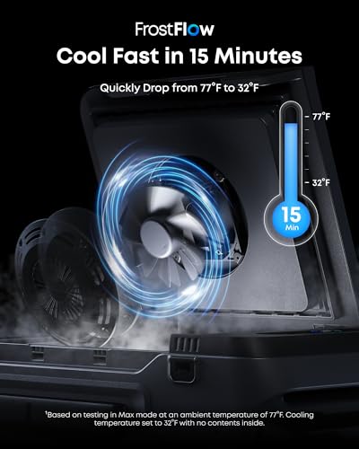 SOLIX EverFrost 2 40 L Electric Cooler and Extra Battery