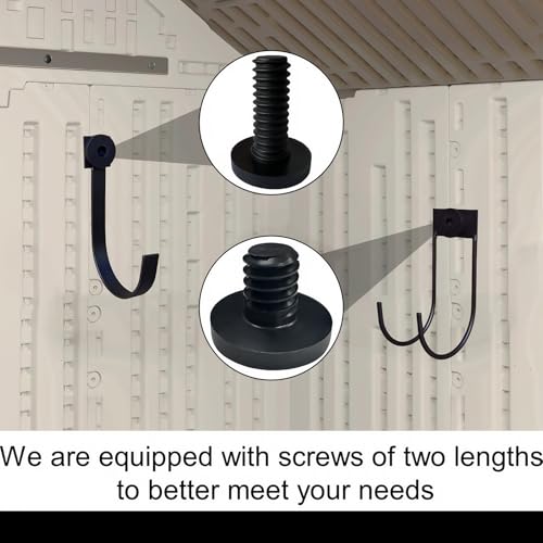 4 Pack Storage Shed Hooks for Suncast (4 Count)