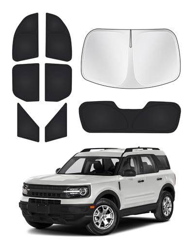 Windshield Sun Shade for Ford Bronco Sport 2021 (8 Count)
