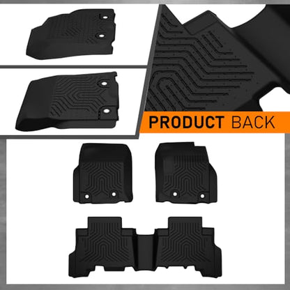TPE Floor Mats Fit Toyota 4Runner 2013
