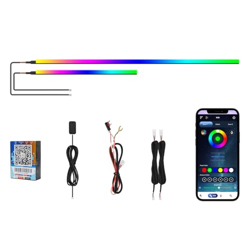 2026 Upgraded Acrylic Interior Car LED Strip Light Dual