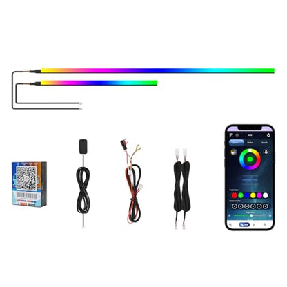 2026 Upgraded Acrylic Interior Car LED Strip Light Dual