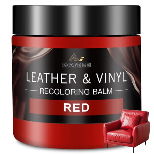 Leather Recoloring Balm and Leather Repair Kit for Furniture (8 Fl Oz)