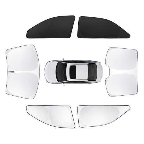 6pcs Car Window Shades for Toyota Camry 2007 (6 Count)