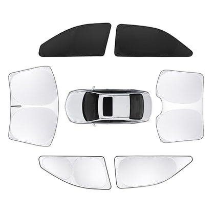 6pcs Car Window Shades for Toyota Camry 2007 (6 Count)