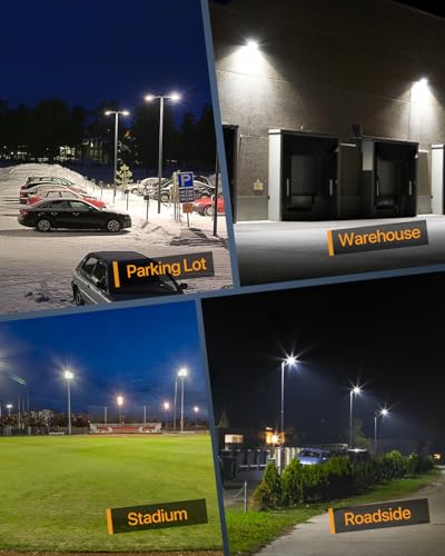 300W LED Parking Lot Lights (2 Count)