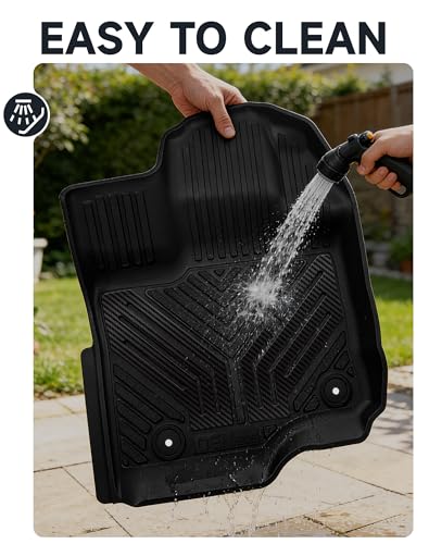 2 Piece Front TPE Floor Mats for Ford F